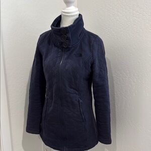The North Face Women's Dark Blue Quilted Ski Jacket